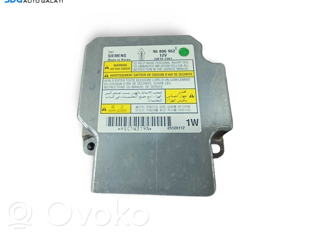 Chevrolet Aveo Unidad de control/módulo del Airbag