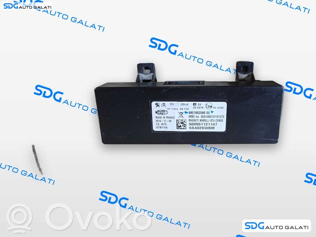 Citroen DS3 GPS navigation control unit/module