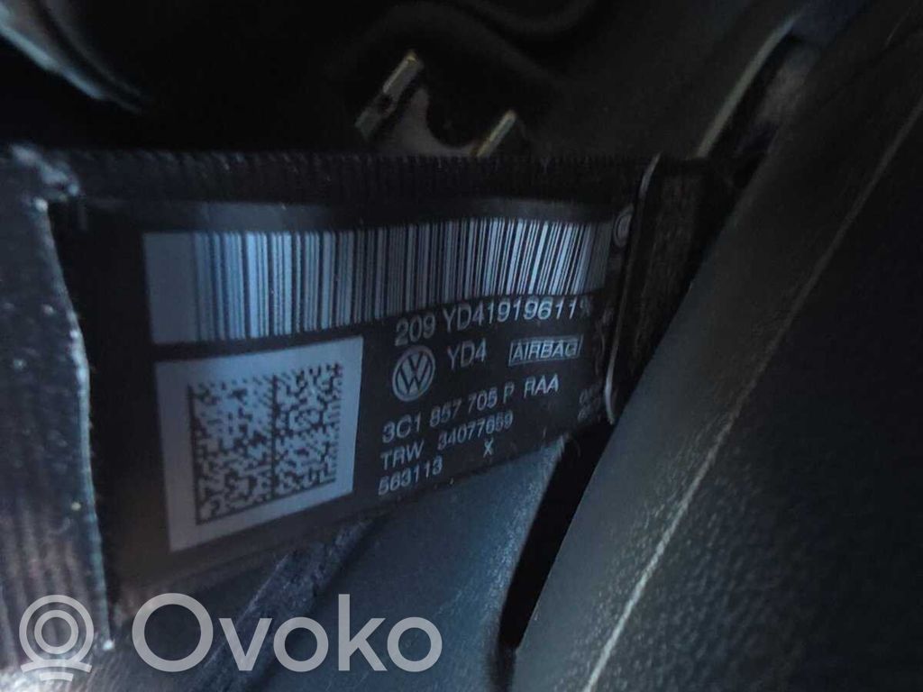 Volkswagen PASSAT B6 Cinturón delantero