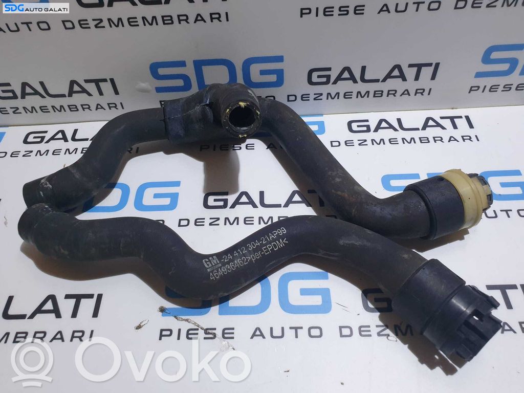 Opel Astra G Przewód / Wąż chłodnicy 