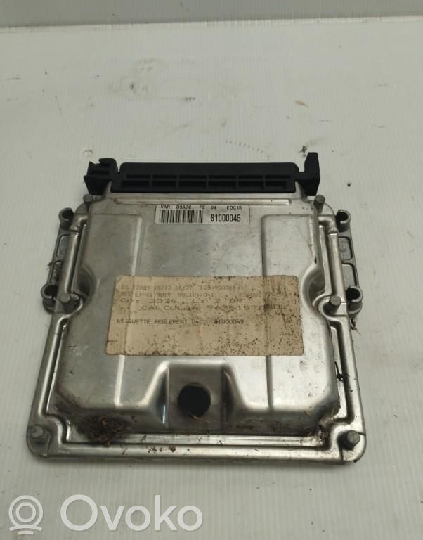 Peugeot 406 Engine control unit/module 
