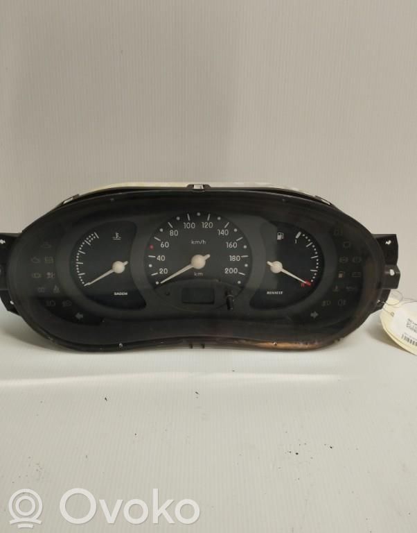 Renault Clio II Speedometer (instrument cluster) 
