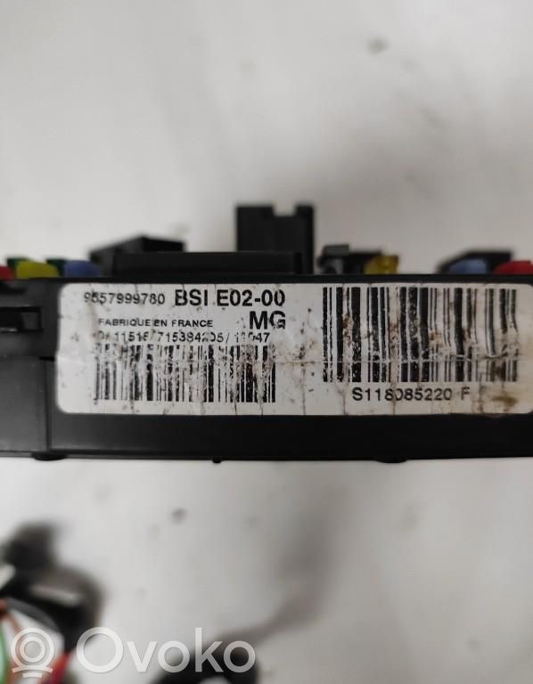 Peugeot 206+ Juego de cerradura y set ECU del motor 