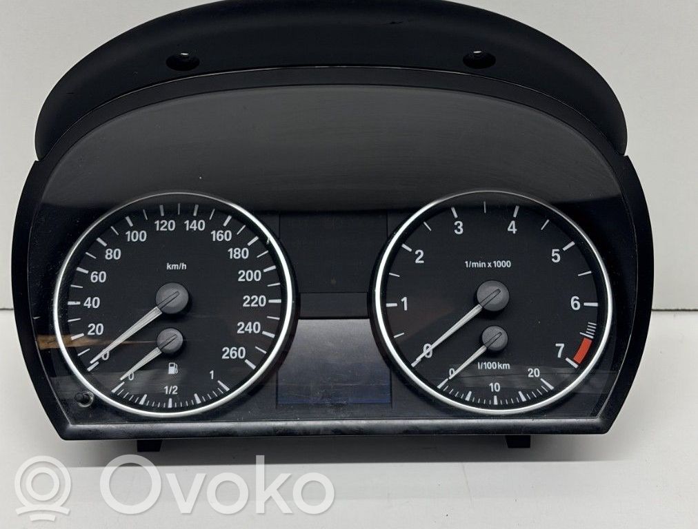 BMW 3 E90 E91 Nopeusmittari (mittaristo) 