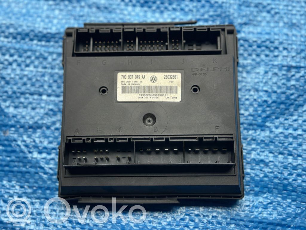 Mukavuusmoduuli   7H0937049AA,28032861
