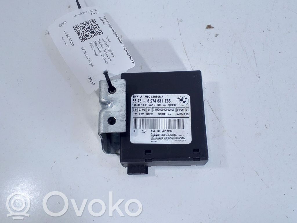 BMW Z4 E85 E86 Alarm control unit/module 