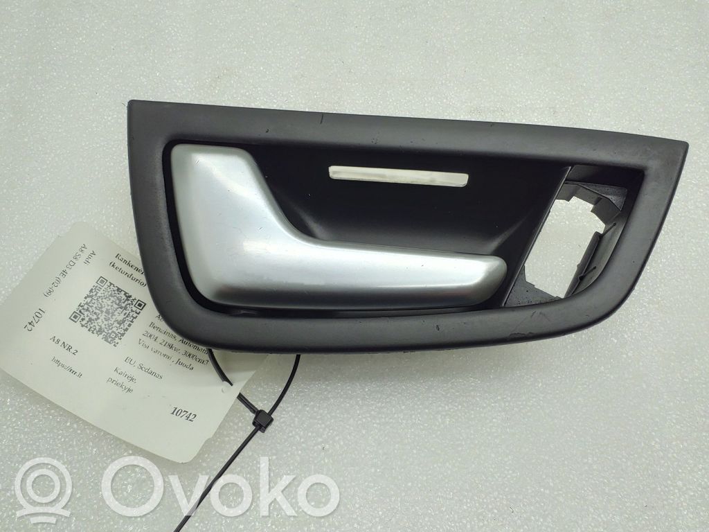 Audi A8 S8 D3 4E Front door interior handle 