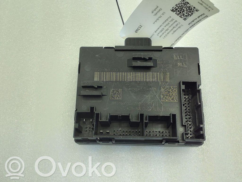 Volkswagen Golf Sportsvan Door control unit/module 