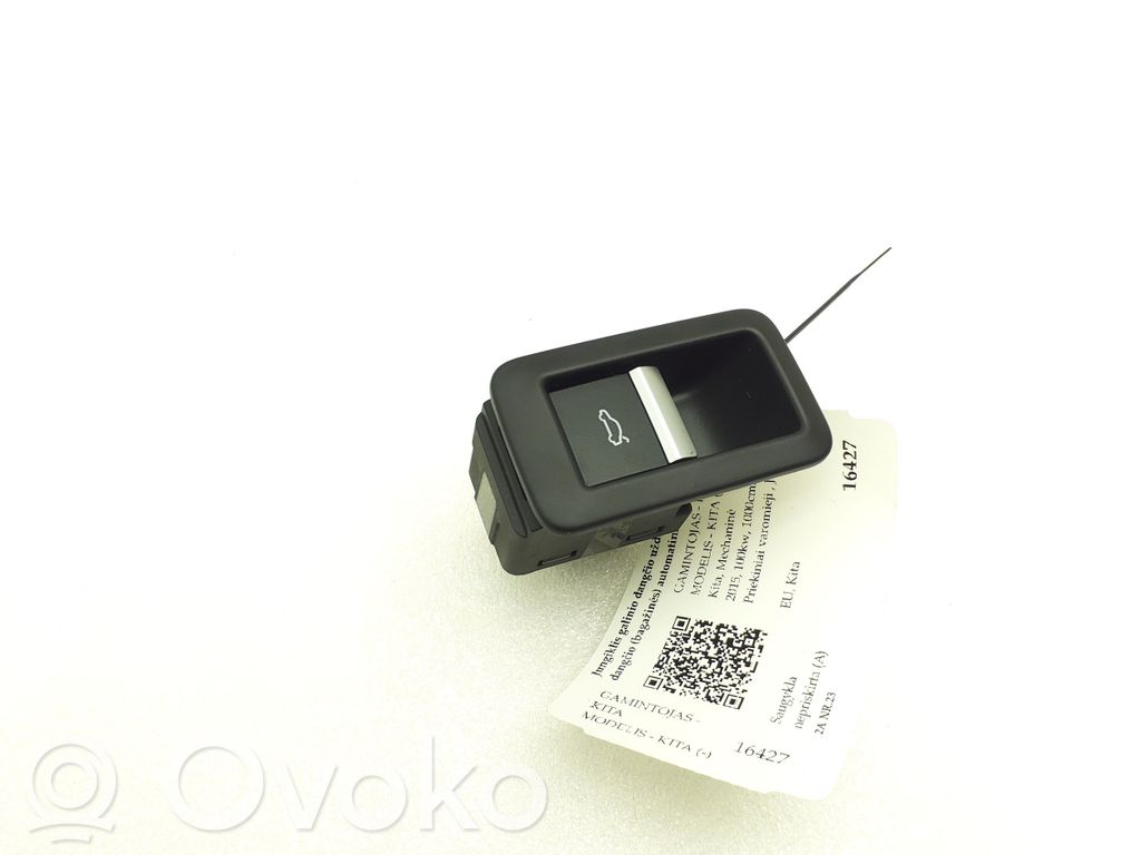 Audi A4 S4 B9 Tailgate/trunk/boot open switch 