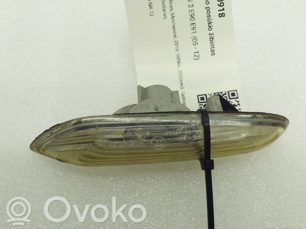 BMW 3 E90 E91 Front fender indicator light 