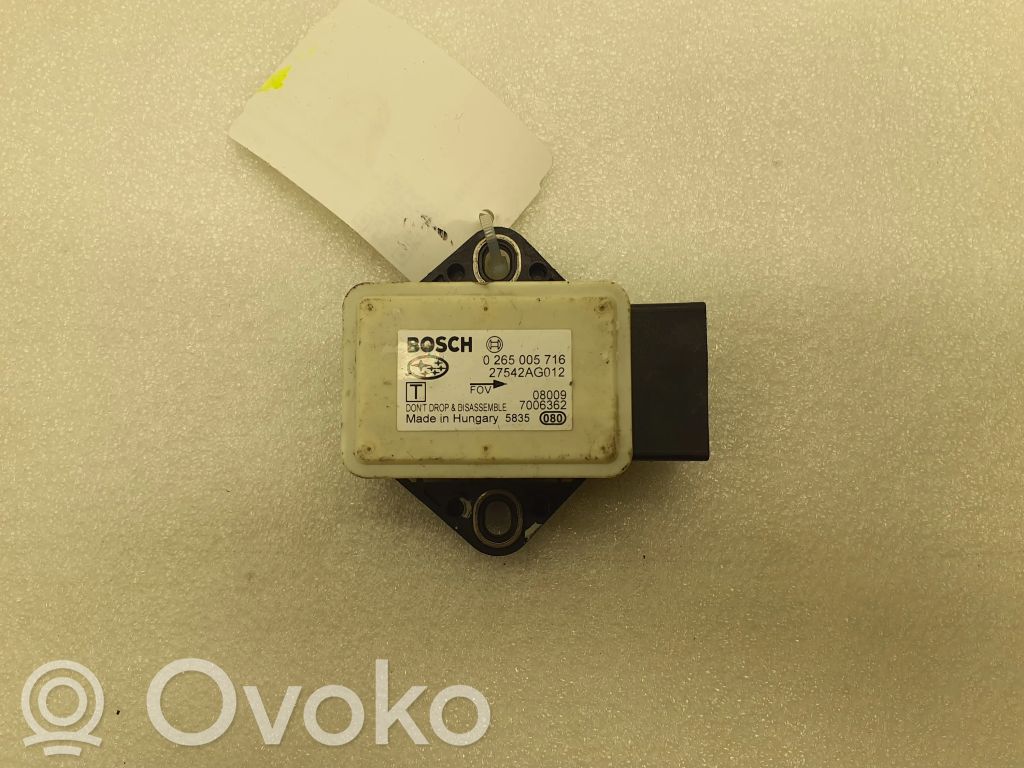 Subaru Outback ESP acceleration yaw rate sensor 