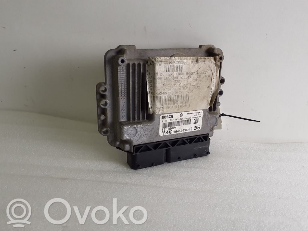 Alfa Romeo Giulietta Engine control unit/module 