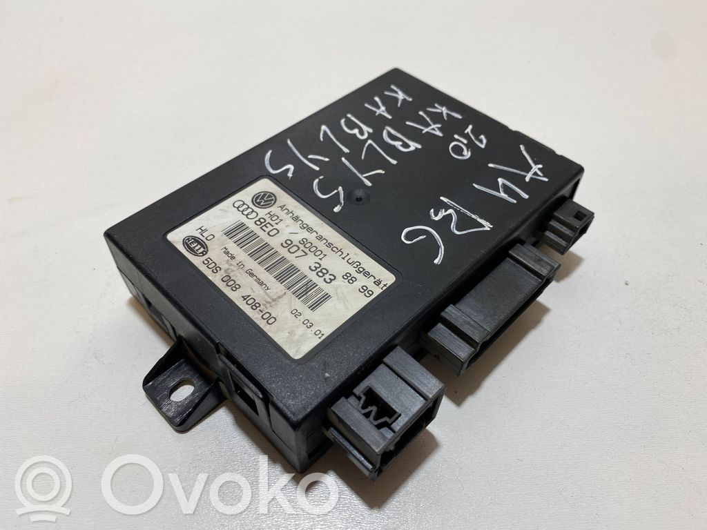 Audi A4 S4 B6 8E 8H Tow bar trailer control unit/module 