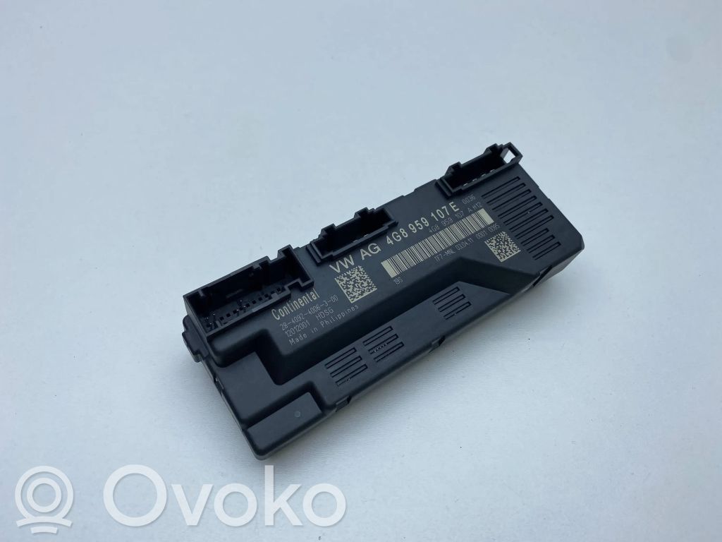 Tailgate/trunk control unit/module   4G8959107E,4G8959107A