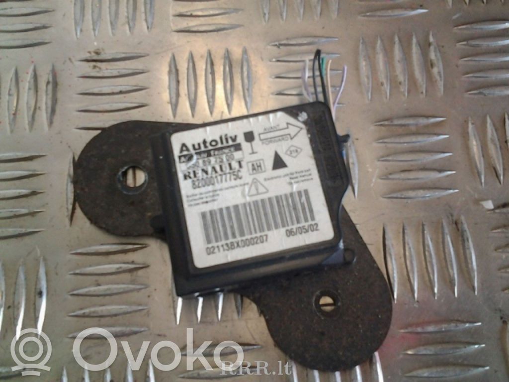Renault Vel Satis Airbag deployment crash/impact sensor 