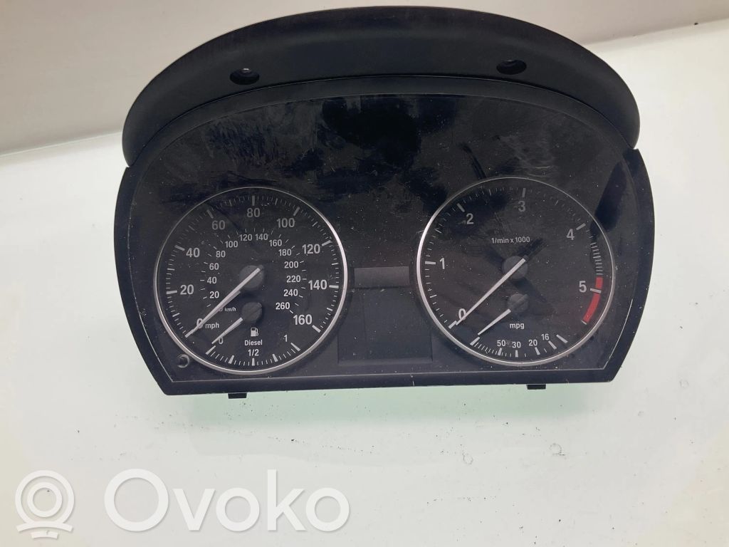BMW 3 E90 E91 Speedometer (instrument cluster) 