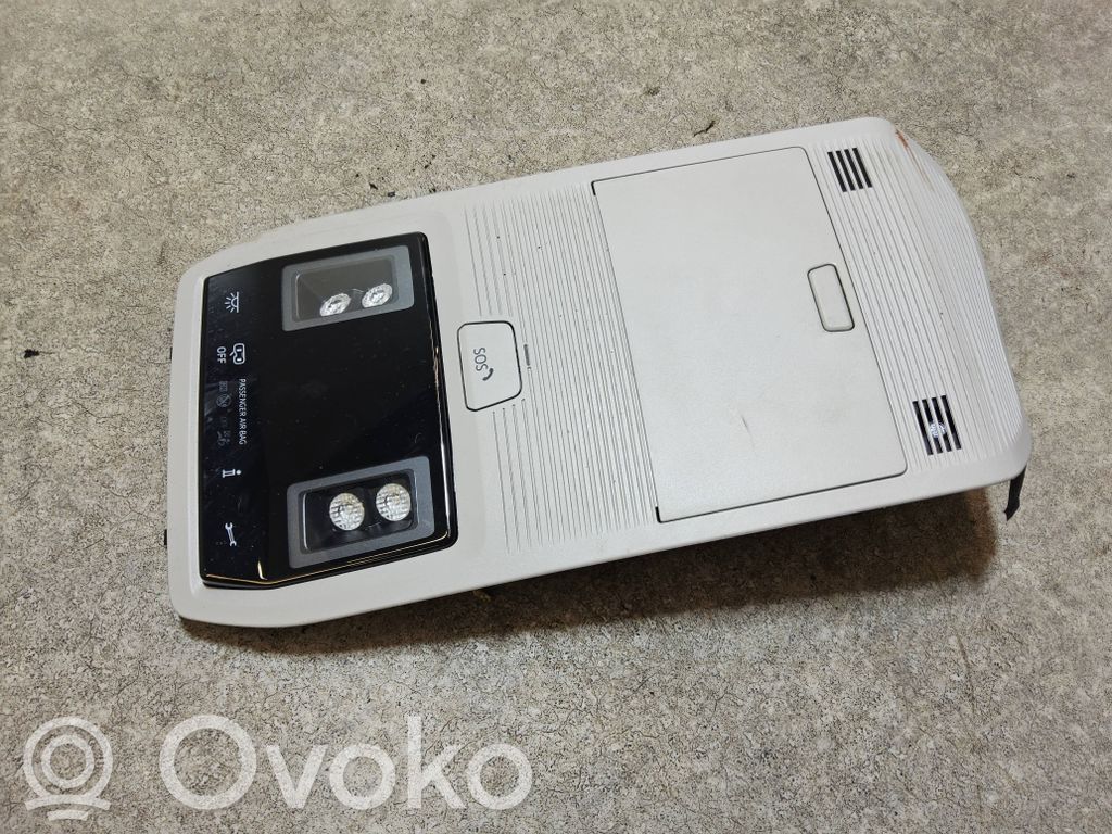 Skoda Octavia Mk4 Garniture de console d'éclairage de ciel de toit 