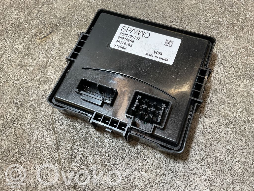 Other control units/modules   80016296,6608105137,40720763
