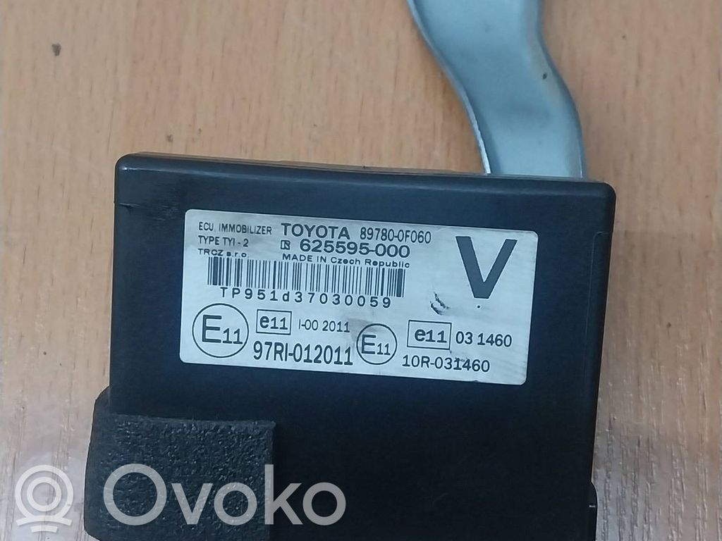 Toyota Verso Moduł / Sterownik immobilizera 