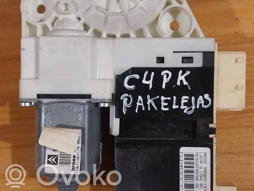Citroen C4 I Etuoven ikkunan nostomoottori 