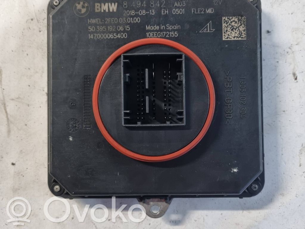 BMW 3 F30 F35 F31 Moduł sterujący statecznikiem LED 