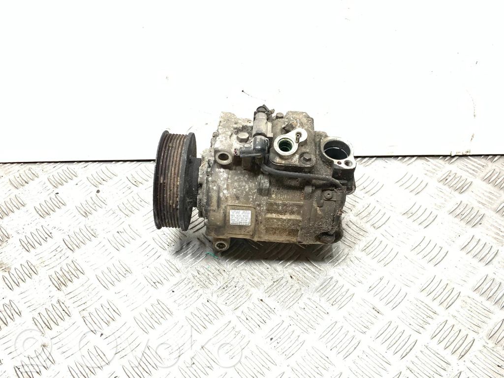 Volkswagen Touareg I Air conditioning (A/C) compressor (pump) 
