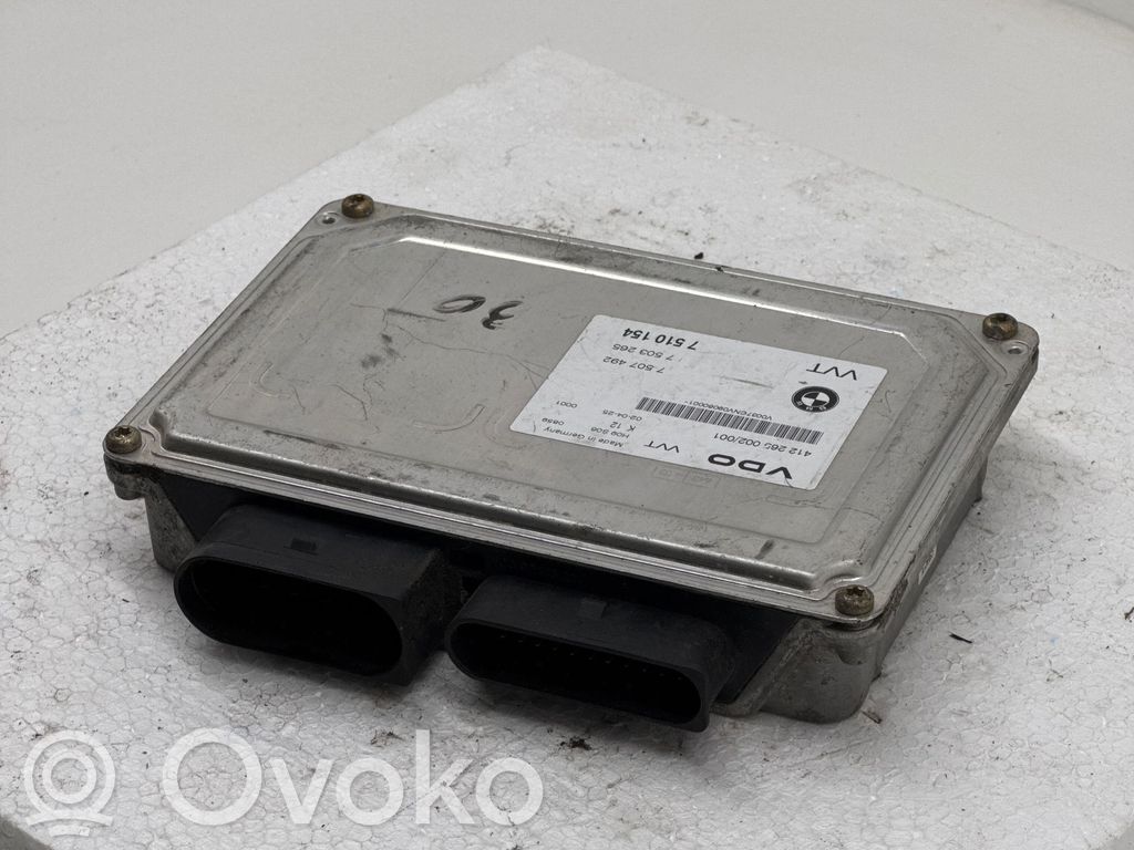 BMW 7 E38 Calculateur moteur ECU 