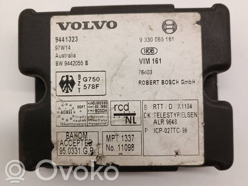 Volvo S40, V40 Alarm control unit/module 