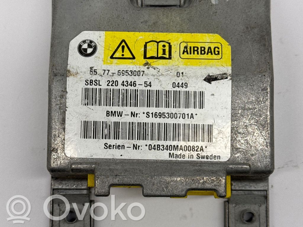 Airbag control unit/module   6953007,S1695300701A,220434654,04B340MA0082A