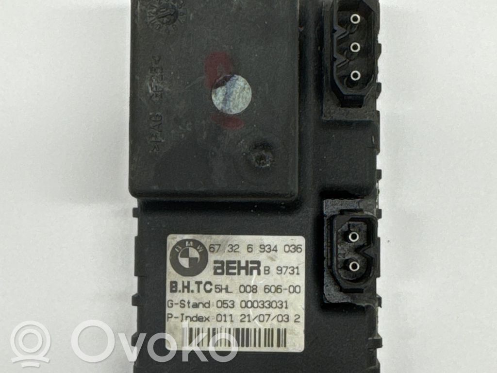 Rezystor / Opornik dmuchawy nawiewu   6934036,5HL00860600,00033031