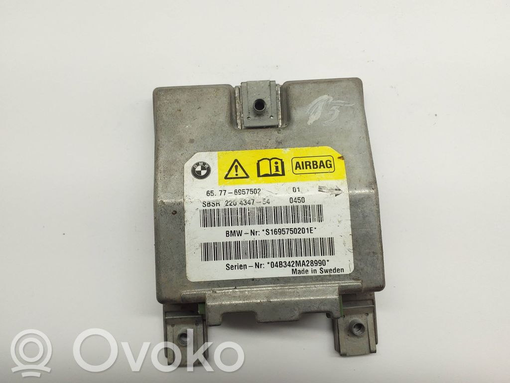 Airbag control unit/module   6957502,220434754,S1695750201E