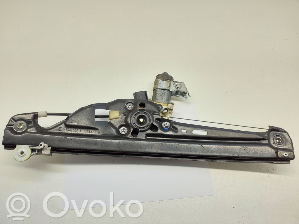 BMW 5 E60 E61 Rear door window regulator with motor 