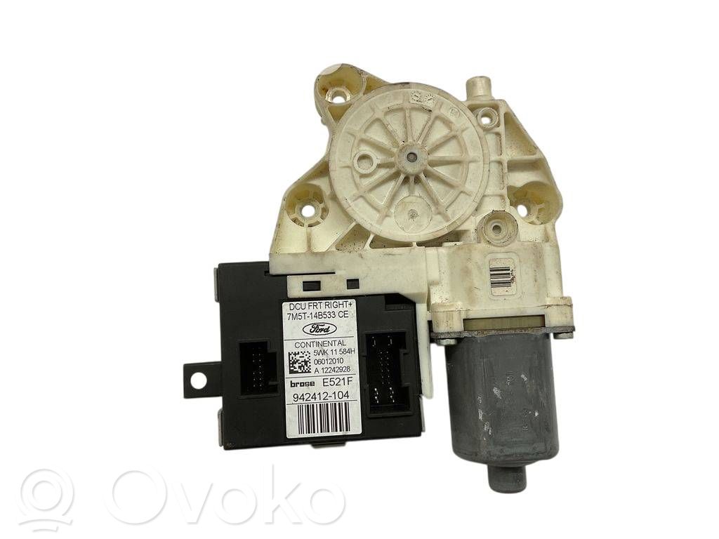 Ford Focus C-MAX Silnik regulatora szyby drzwi przednich 