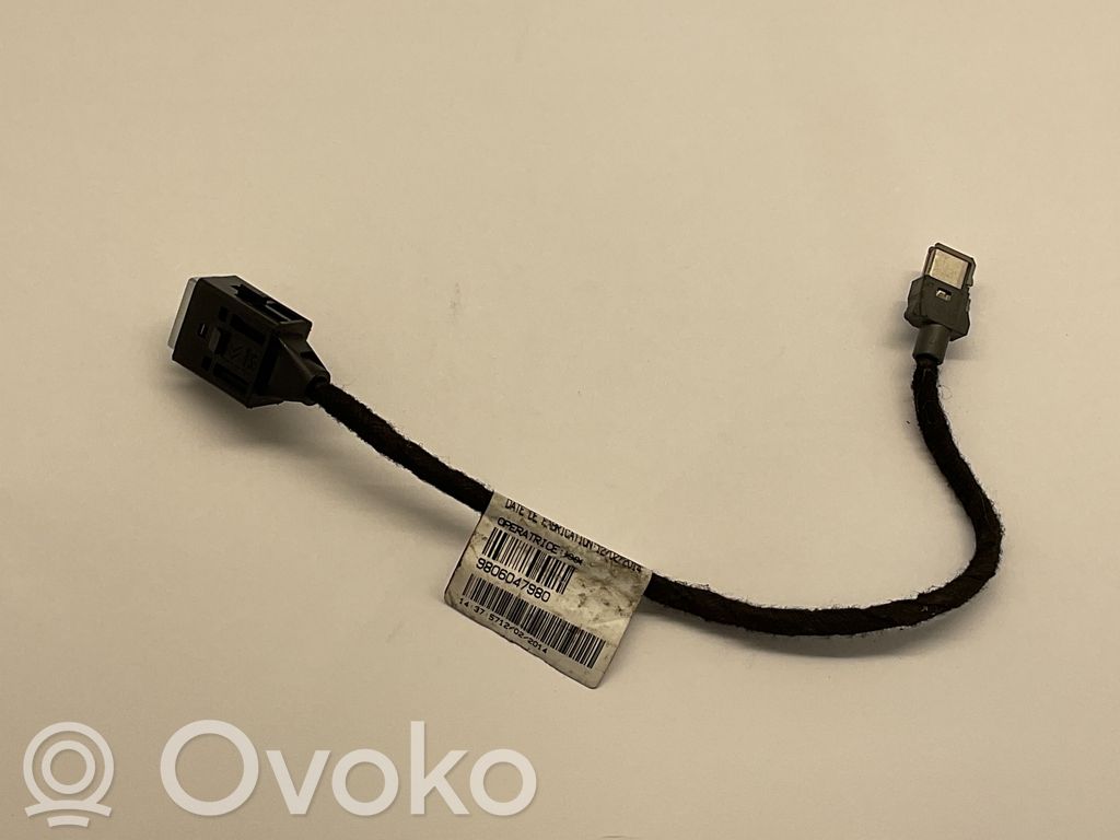 Peugeot 308 Enchufe conector USB 