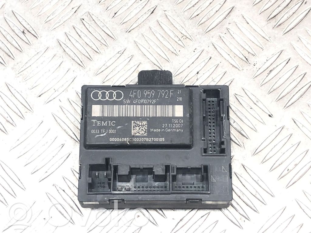 Unité de commande module de porte   4F0910792F,4F0959792F,0033TFJ0001