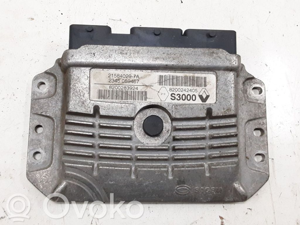Renault Megane II Sterownik / Moduł ECU 