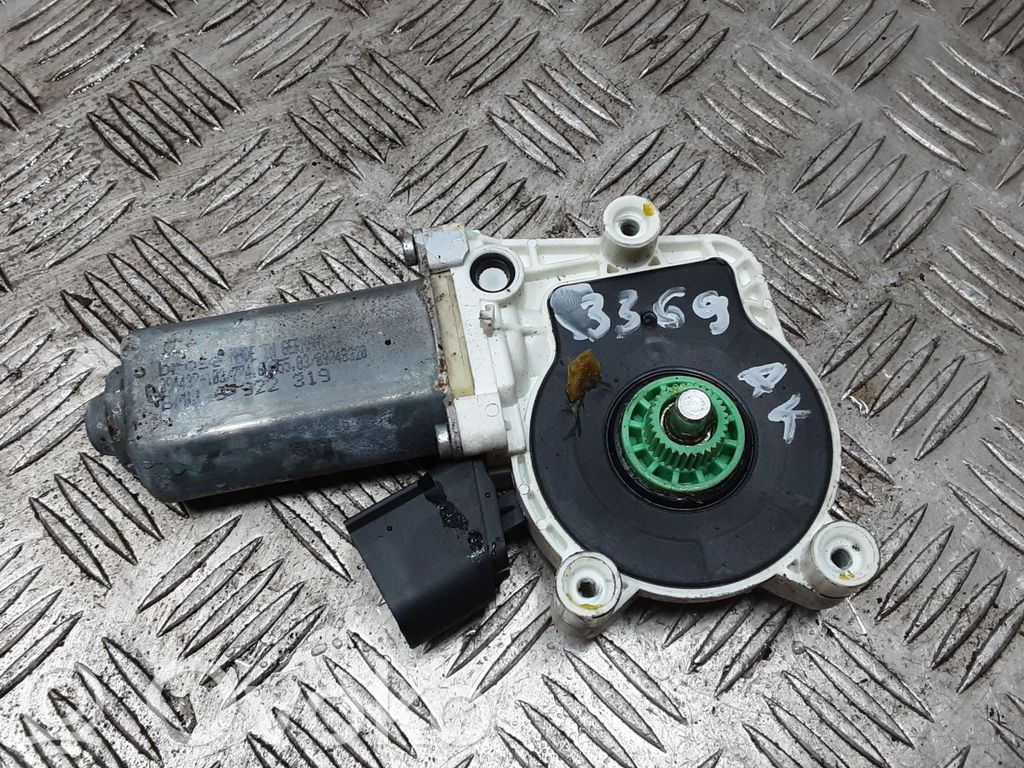 Rear door window regulator motor