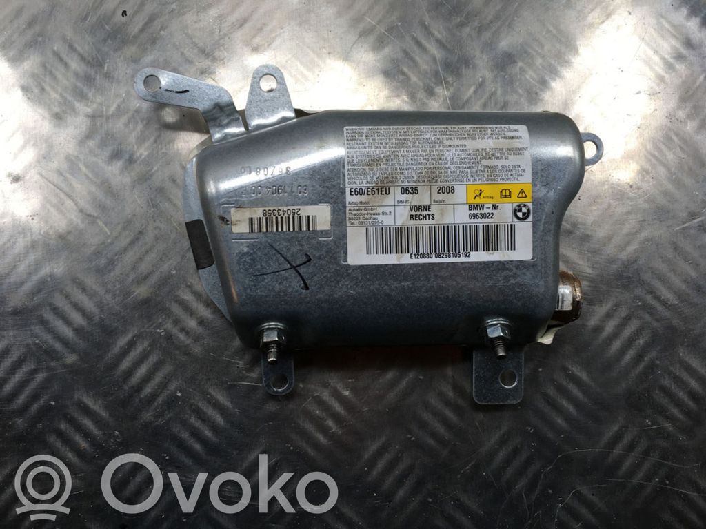 BMW 5 E60 E61 Airbag ușă față 