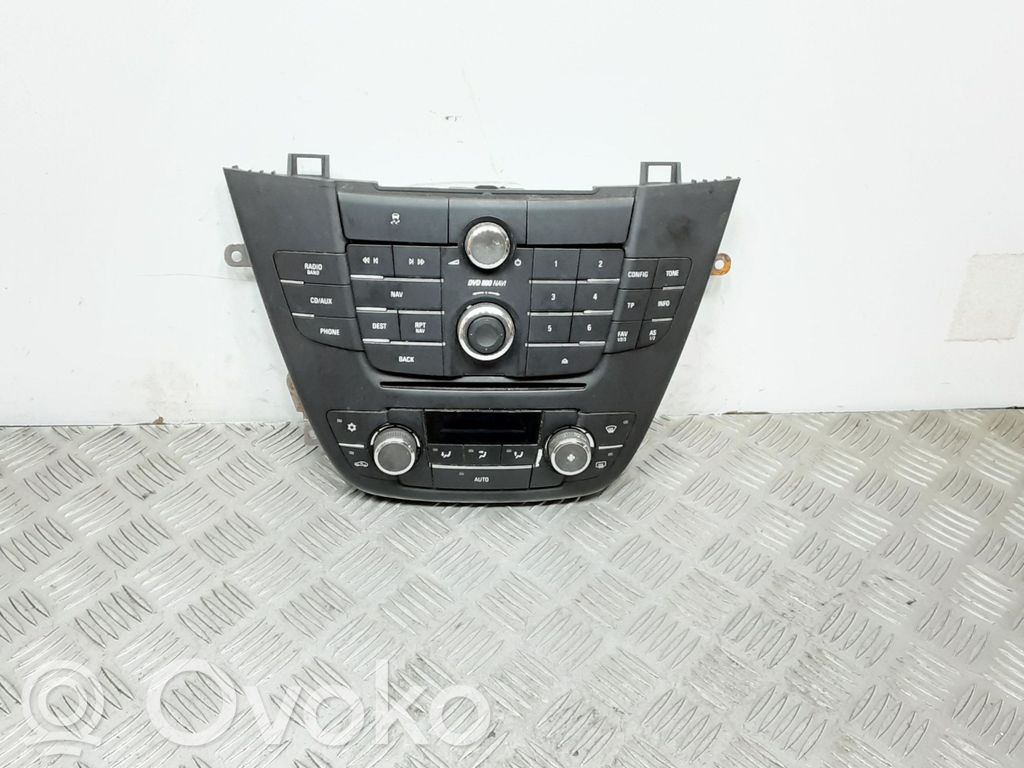 Opel Insignia A Climate control unit 