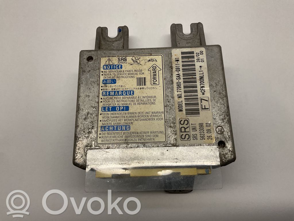 Honda Jazz Airbag control unit/module 
