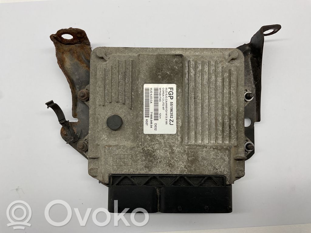 Opel Corsa C Engine control unit/module 