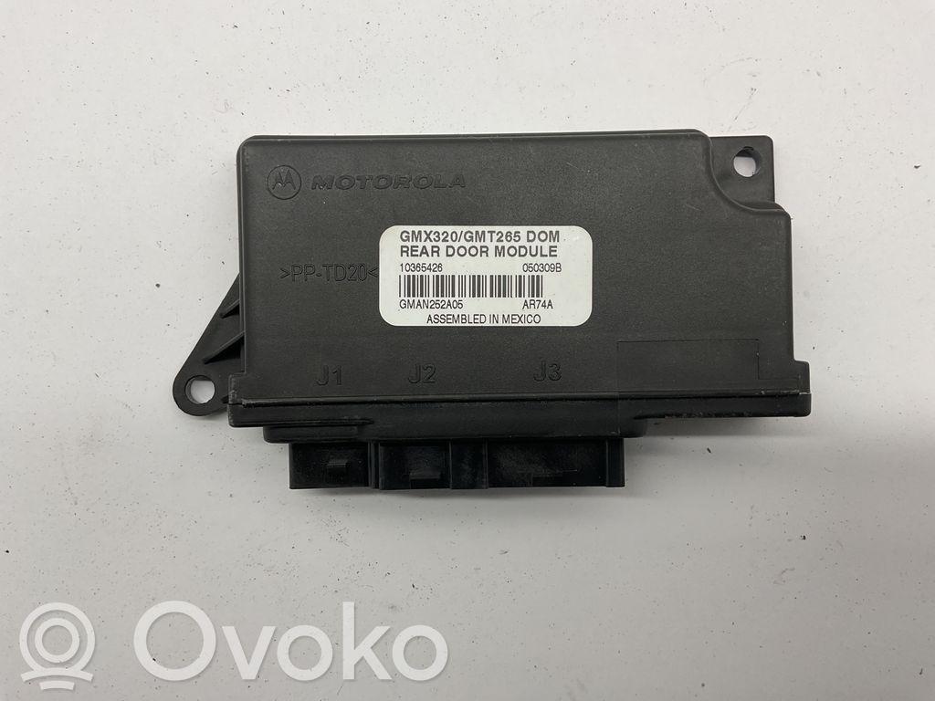 Door control unit/module   10365426,050309B,GMAN252A05