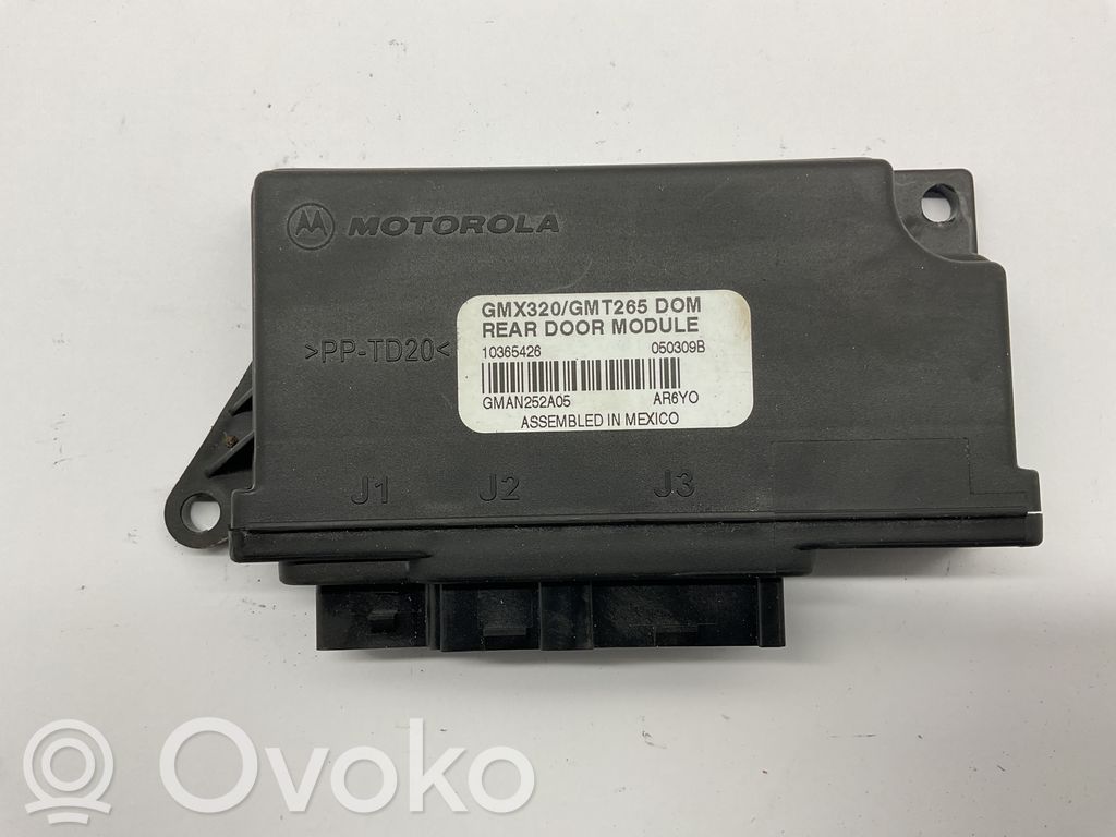 Cadillac SRX Door control unit/module 