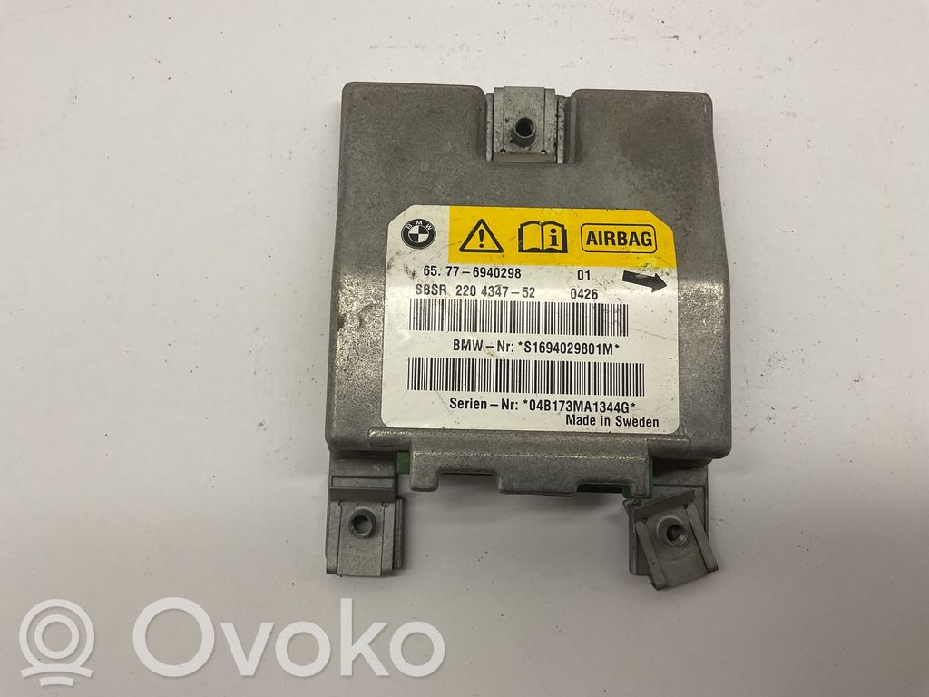 BMW 5 E60 E61 Unitate/modul de comandă airbaguri 