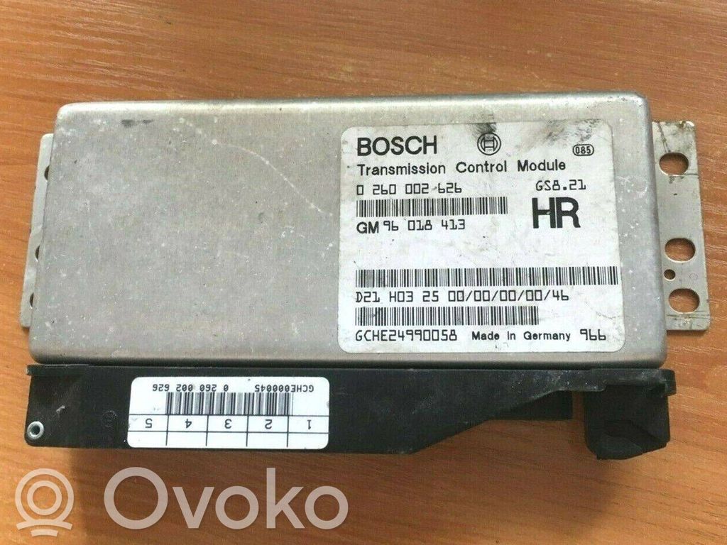 Sterownik / Moduł skrzyni biegów   96018413,0260002626,GCHE24990058