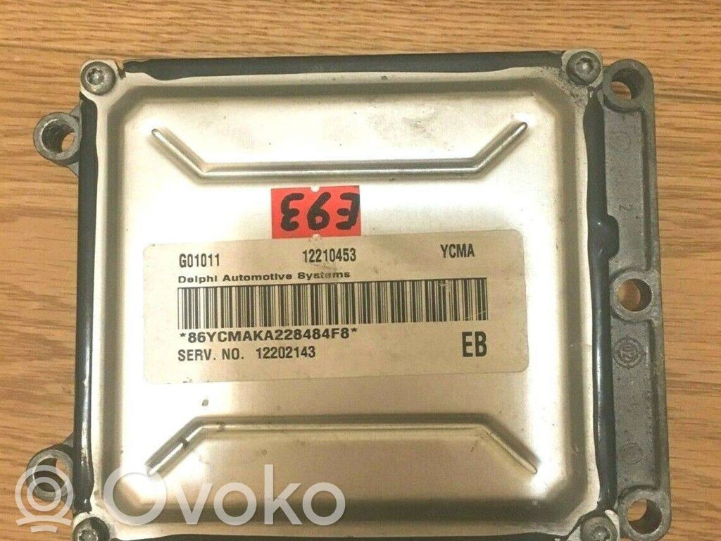 Opel Astra G Engine control unit/module 