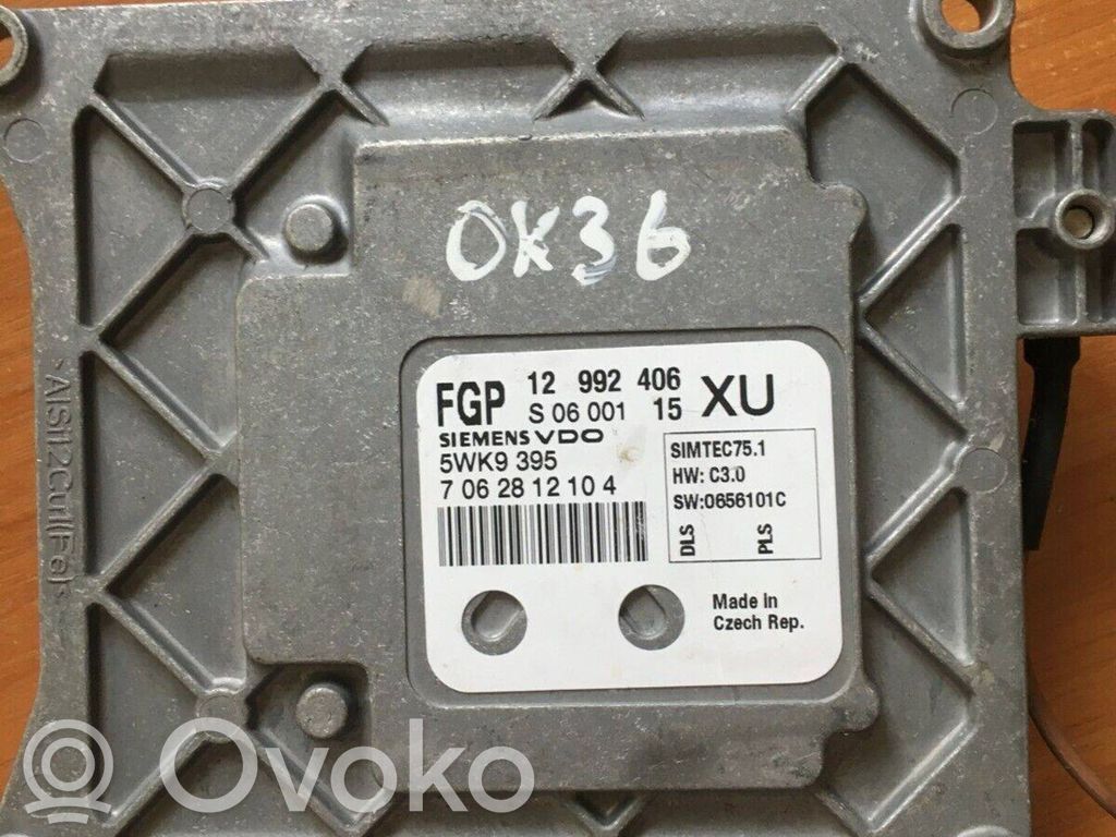 Engine control unit/module   12992406XU,5WK9395