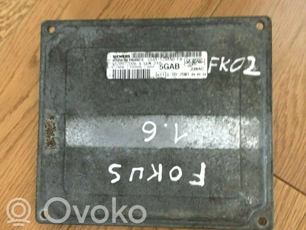 Engine control unit/module   4S6112A650FB,5GAB,S120977006A