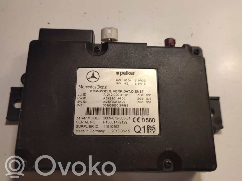 Autres unités de commande / modules   A2429004101,260907200351