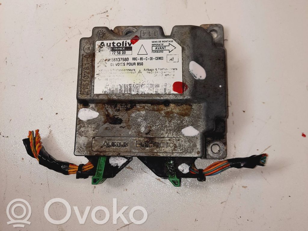Citroen C4 I Airbag control unit/module 